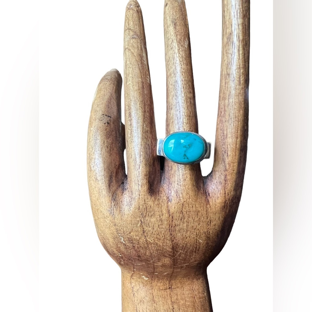 VTG retired Silpada turquoise ring
